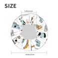 thumbnail image 6 of Kdxio Puppy Print Shower Cap for Women,Elastic and Reusable,Double Waterproof Layers Bathing Hat, 6 of 9