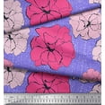 thumbnail image 2 of Soimoi Viscose Chiffon Fabric Carnation Floral Print Fabric by the Yard 42 Inch Wide, 2 of 3