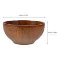 thumbnail image 2 of QUMIIRITY Wood Serving Bowl Coffee Wooden Bowl Multi functional 1Pack, 2 of 5