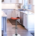 thumbnail image 3 of Jessar - Tabouret Pivotant Réglable en Hauteur Flex Collection, Lot de 2, Rouge, 3 of 3