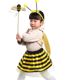 thumbnail image 5 of Little Bee Wings Props disfraz princesa vestido de baile Halloween Navidad escenario conjunto de cuatro piezas, 5 of 5