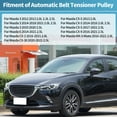 thumbnail image 3 of Unique Bargains Automatic Belt Tensioner Pulley Assembly PE03-15-980C for Mazda 3 6 CX-3 CX-30 CX-5 CX-9 MX-5 Miata, 3 of 7