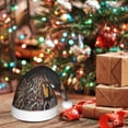 thumbnail image 4 of Cauagu Graffiti Cool Duck for Adult Christmas Hat,1-Pack Xmas Holiday Hat Santa Hat for Women & Men Festive Headwear Accessories Fit for Christmas/New Year/Party, 4 of 6