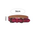 thumbnail image 2 of Collar de cuero para perros, ajustable, duradero y resistente., 2 of 5