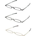 thumbnail image 2 of Mini Slim Pen Reading Glasses with Portable Clip Case Small Pocket Readers Men Women, 2 of 7