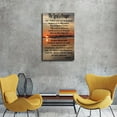 thumbnail image 2 of The Lord''s Prayer Bible Our Father Scripture Quote Christian Poster Canvas Wall Art Living Room Wall Art Bedroom Decor Prints Pictures. (12x18inch-No Framed), 2 of 6