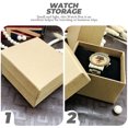 thumbnail image 4 of 8pcs Kraft Paper Watch Storage Boxes Trinkets Packing Box Wristwatches Holder, 4 of 6