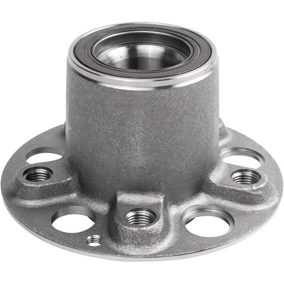 Detroit Axle - Front Wheel Bearing Hub for Mercedes-Benz C250 C300 C350 E350 E400 E550 SLK250 SLK350 SLK55 AMG Left or Right Wheel Bearing Hub Assembly Replacement