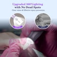 thumbnail image 4 of Taladro de uñas inalámbrico PELCAS AOL04 de 10 velocidades, color morado con luz LED, 4 of 7
