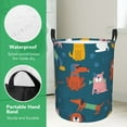 thumbnail image 2 of XMXT Collapsible Laundry Basket, Multi Breed Pet Dog Prints Waterproof Laundry Hampers Storage Baskets Dirty Clothes Hamper, 62L, 2 of 8