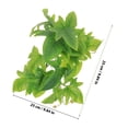 thumbnail image 2 of IDEANATEGRATE De Planta Simulada Para De Reptil Y Acuario Con Hojas Naturales, 2 of 7