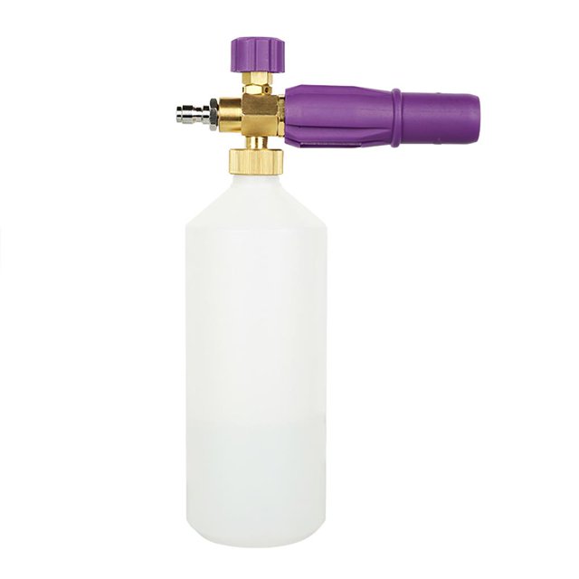 Olla De Espuma De Dos Colores Para Galvanoplastia Olla De Espuma De Alta Presión De Enchufe Rápido De 44565 Con Boquilla Ajustable Pistola De Agua De Lavado De Autos De Boca Grande Para Limpieza De Advancent VI009348-02