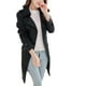 thumbnail image 1 of Gabardina NANJUN para mujer, con doble botonadura, color negro 8, 1 of 7