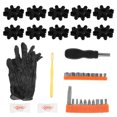 thumbnail image 3 of 1 Set of Steering Column Gaskets Flexible Steering Column Washers Convenient Coupling Pads, 3 of 8