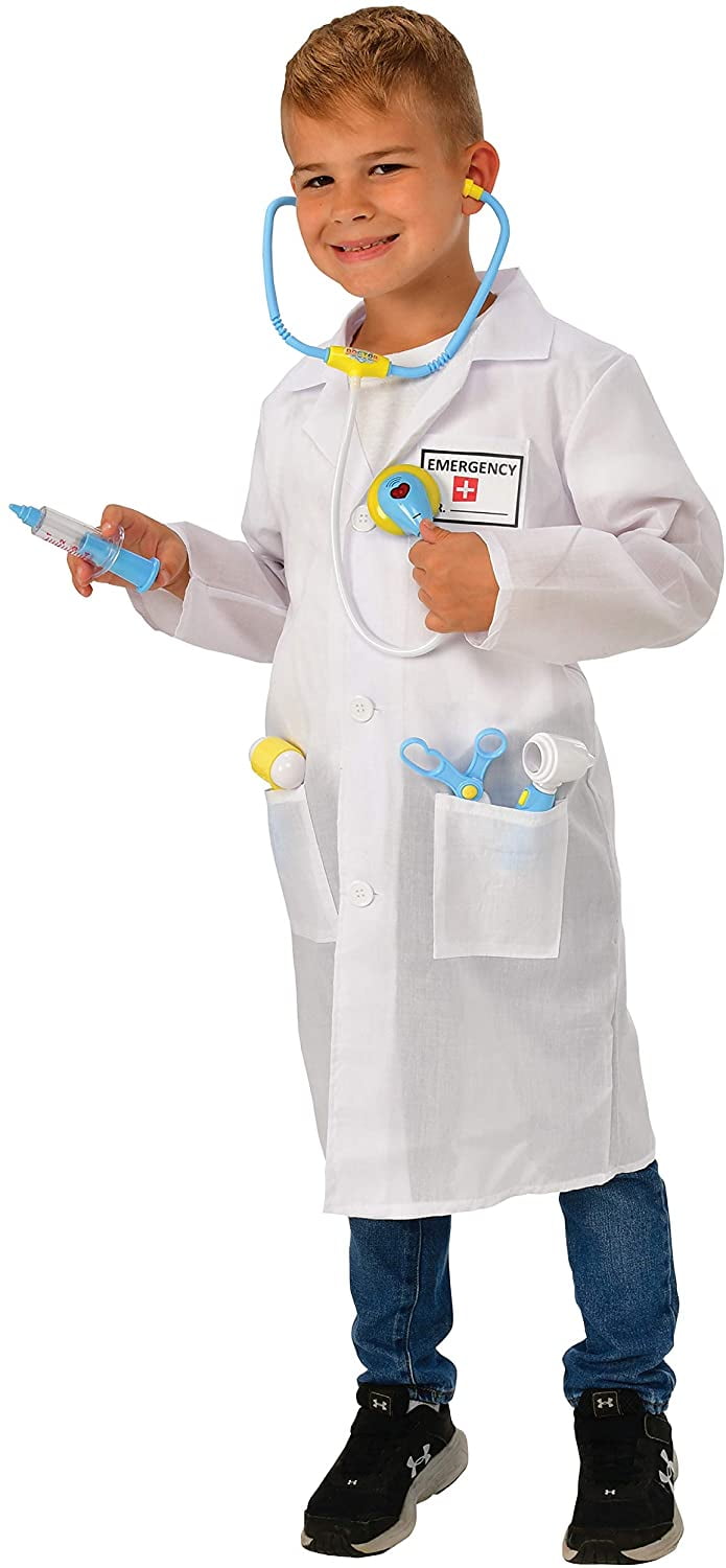 Medical Doctor Costume Role Play Set DressUp Physician Child Boys