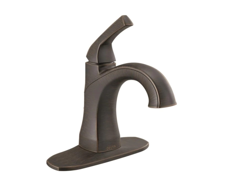 Delta Portwood Single Hole Single-handle Bathroom Faucet In Venetian 