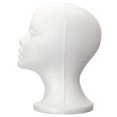 thumbnail image 4 of Female Styrofoam Foam Head Model Halloween Graffiti Mannequin Manikin, 4 of 5