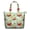 Black-21, variant on Strawberry Flowers Travel Tote - Cute Kawaii Print, Large Capacity Zippered Bag with Interior Pockets for Women & Moms