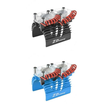 Pack Of2 Motor Heatsink Radiator for 1/8 1/10 RC Racing Car Spare Parts ...