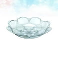 thumbnail image 3 of 1pc Household Plastic Food Plate Salad Plate Bowl Snack Container for Home (Sky-blue Small), 3 of 8