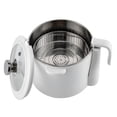 thumbnail image 5 of Miumaeov 3L Premium Smart Lifting Electric Hot Pot, Multi-functional Stainless Steel Hot Pot, Low Sugar Cooker Steamer with Measuring Cup Auto Power Off (White), 5 of 13