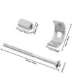 thumbnail image 2 of UPOUART 12pcs Countertop Joint Connectors Galvanized Steel for Secure Joining, 2 of 8