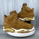 thumbnail image 1 of Ni - ke Ni - ke Air Jordan 6 Retro Wheat Gold Harvest Mens 9 384664-705 Suede Sneakers Shoe, 1 of 5