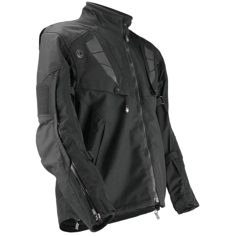 First Gear 527252 Mens Rogue XC Pro Jacket, Black - Extra Large