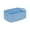 Sky Blue, variant on Cotton Rope Storage Basket, Rectangular Organizer With Handles For Bedroom, Closet, Nursery, Or Office, Lightweight And Durable Home Decorative Storage Solution For S,