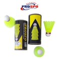 thumbnail image 3 of Prospo 100 Nylon Badminton Shuttlecocks , Great Durability & Stability | Yellow , Pack Of 6, 3 of 5