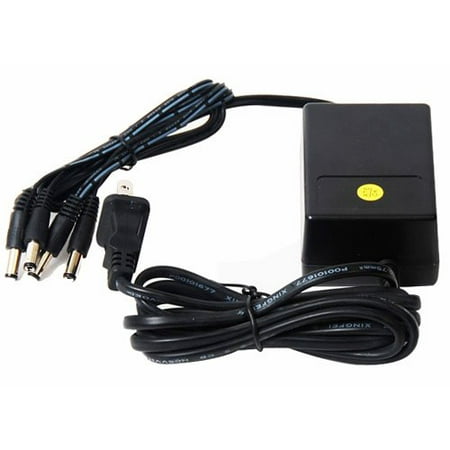 16 Channel Power Supply Cctv VideoSecu 4 Channel 12V DC 2000mA Power Adapter AC 100V-240V to DC 12V for CCTV Security Camera Surveillance System CNV ()