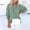 *Green, variant on ClodeEU Women's V Neck Long Sleeve Button Shirt ,Solid Color Casual Loose Blouse Khaki,Womens Plus S