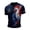 Royal Blue, variant on Men France Soccer Jersey,France Rooster Flag Graphic Short Sleeve Football T-Shirt,Quick Dry Breathable Francia Soccer Shirt for Match Day Dark Blue L