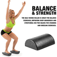 thumbnail image 2 of 2Pair 30cm Half Round Foam Roller for Yoga Pilates Sport Fitness Equipment Balance Pad Blocks, 2 of 4