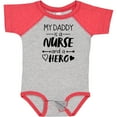 thumbnail image 3 of Inktastic My Daddy is a Nurse and a Hero Boys or Girls Baby Bodysuit, 3 of 5