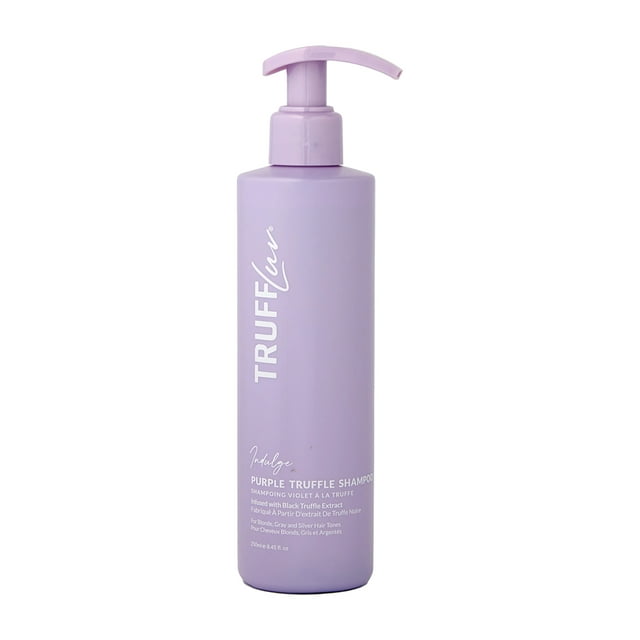 Truffluv Purple Truffle Shampoo, Shampoo Aclarador Rubio, 250 ml