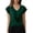Green, variant on LIUJUNSHOP Women's Comfy Casual Summer Tops Short Sleeve V Neck Blouses T Shirts Twist Knot Basic Tees