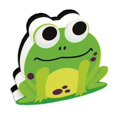 thumbnail image 1 of Ashley Productions ASH10021-6 Magnetic Whiteboard Frog Erasers - 6 Each, 1 of 1