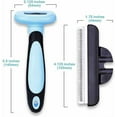thumbnail image 2 of Pets First Professional Pet Brush - Grooming and Deshedding Tool for Cats and Dogs, 2 of 6