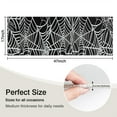 thumbnail image 5 of Halloween White Spider Web Pattern Kitchen Rug Mat,Kitchen Runner Rugs Non Skid Washable,Decorative Kitchen Floor Mats for Kitchen,Sink,Laundry,17"X47", 5 of 5