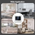 thumbnail image 4 of Riwcyla Smart WiFi Wall Thermostat Programmable Remote Control NTC Sensor LCD Display Touch Button Electric Heating Warm Floor Underfloor Digital Thermoregulator Temperature Controller for Home Roo, 4 of 6