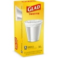 thumbnail image 4 of Glad Small Trash Bags, 4 Gallon, 30 Bags (Twist Tie), 4 of 13
