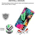 thumbnail image 2 of Hibiscus Flower Aesthetic Tropical Floral Plant Pattern, Trendy Soft TPU Bumper Case for Galaxy S22, 2 of 5