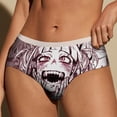 thumbnail image 2 of My Hero Academia Himiko Toga Womens Underwear Soft Breathable Brief Lace Panty Stretch Hipster Underpants Ladies Panties M, 2 of 7