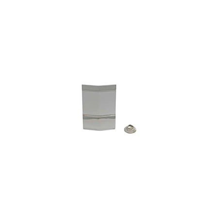 Molding Reproduction - MACs Auto Parts 44-40300 Ford Mustang Grille Opening Moulding - Joint Cover - Argent & Chrome - Reproduction