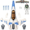 thumbnail image 6 of Disney and Pixar Lightyear Blast and Battle XL-15 Spaceship Vehicle, Figure & Projectiles Playset, 6 of 7