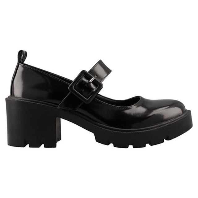 Mocasin Mujer MILAGROS Tipo Escolar Comodo negro 23