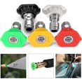 thumbnail image 5 of 4000 PSI 3.5 Port Rotating Turbo Nozzle Pressure Washer 6.35mm Quick Connect Accessory Kit with 5 Spray Nozzles, 5 of 5