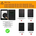 thumbnail image 2 of Compatible with 6" Kindle Paperwhite Case (5th/6th/7th Generation, 2012-2016), Slim Hard Plastic Protective Cover with Smart Auto Wake/Sleep for Old 6 inch Kindle Paperwhite E-Reader, 2 of 7