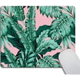 thumbnail image 1 of Tropical Green Leaves Mousepad - Non-Slip Rubber Gaming Pad, Rectangle Design, Perfect for Computers, Laptop, Durable and Stylish, 1 of 5